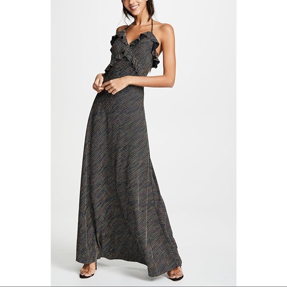 Jill Stuart Dresses & Skirts - Jill Stuart Beck Rainbow Stripe Metallic Dress